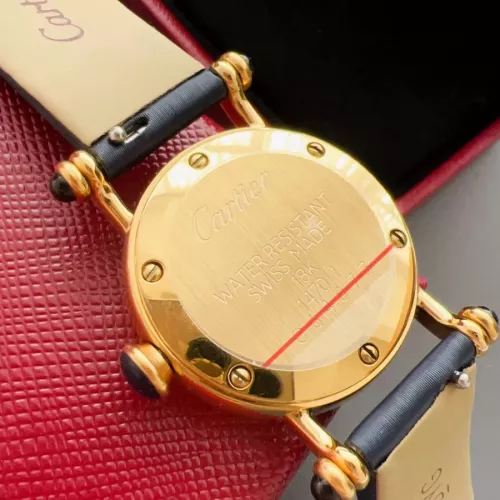 Replica Cartier AAA Quality Watches In Navy For Women #1382441 $135.00 USD for Wholesale