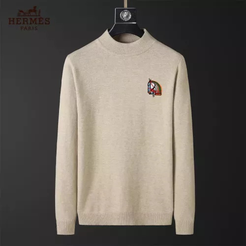 Wholesale Hermes Sweaters Long Sleeved For Men #1382445 $39.00 USD, Wholesale Quality Replica Hermes Sweaters