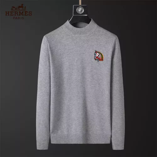 Wholesale Hermes Sweaters Long Sleeved For Men #1382446 $39.00 USD, Wholesale Quality Replica Hermes Sweaters