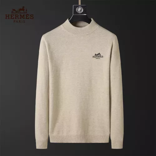 Wholesale Hermes Sweaters Long Sleeved For Men #1382457 $39.00 USD, Wholesale Quality Replica Hermes Sweaters