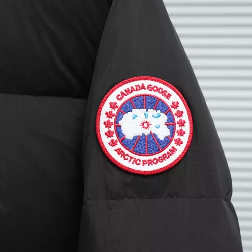 Replica Canada Goose Down Feather Coat Long Sleeved For Men #1382475 $185.00 USD for Wholesale