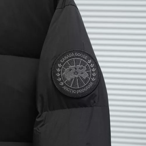 Replica Canada Goose Down Feather Coat Long Sleeved For Men #1382476 $185.00 USD for Wholesale