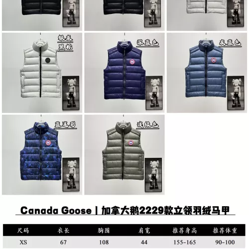 Replica Canada Goose Down Feather Coat Sleeveless For Unisex #1382488 $102.00 USD for Wholesale