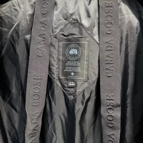 Replica Canada Goose Down Feather Coat Long Sleeved For Unisex #1382493 $172.00 USD for Wholesale