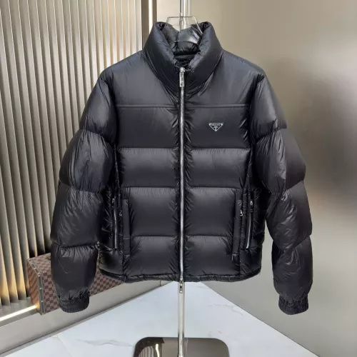 Wholesale Prada Down Feather Coat Long Sleeved For Men #1382499 $225.00 USD, Wholesale Quality Replica Prada Down Feather Coat