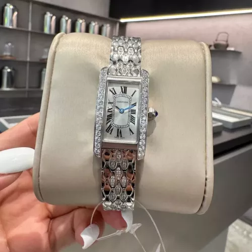 Replica Cartier AAA Quality Watches For Women #1382501 $185.00 USD for Wholesale