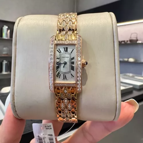 Wholesale Cartier AAA Quality Watches For Women #1382502 $195.00 USD, Wholesale Quality Replica Cartier AAA Quality Watches