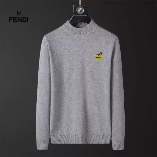Wholesale Fendi Sweaters Long Sleeved For Men #1382651 $39.00 USD, Wholesale Quality Replica Fendi Sweaters