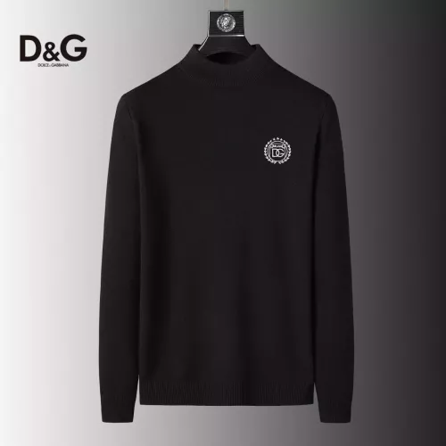 Wholesale Dolce &amp; Gabbana D&amp;G Sweaters Long Sleeved For Men #1382658 $39.00 USD, Wholesale Quality Replica Dolce &amp; Gabbana D&amp;G Sweaters