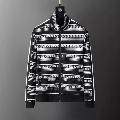 Replica Dolce & Gabbana D&G Tracksuits Long Sleeved For Men #1382697 $72.00 USD for Wholesale