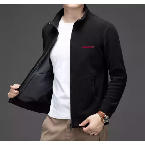 Wholesale Prada Jackets Long Sleeved For Men #1382704 $64.00 USD, Wholesale Quality Replica Prada Jackets