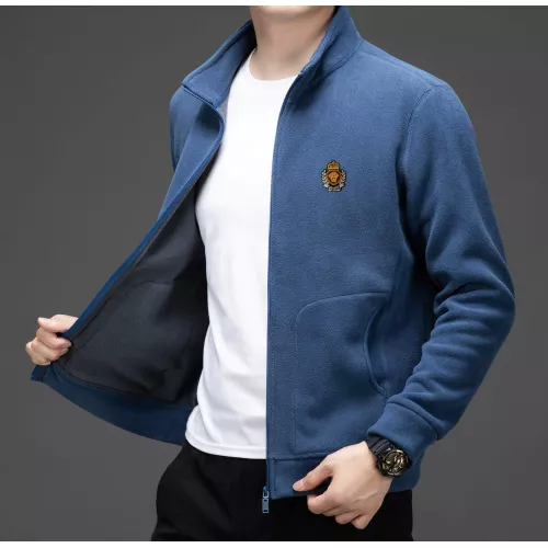 Wholesale Versace Jackets Long Sleeved For Men #1382726 $64.00 USD, Wholesale Quality Replica Versace Jackets