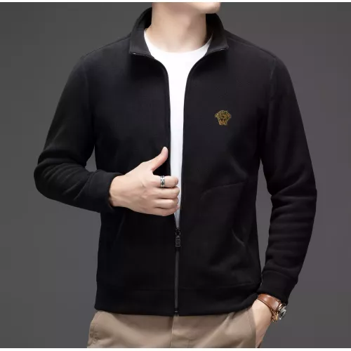 Wholesale Versace Jackets Long Sleeved For Men #1382751 $64.00 USD, Wholesale Quality Replica Versace Jackets