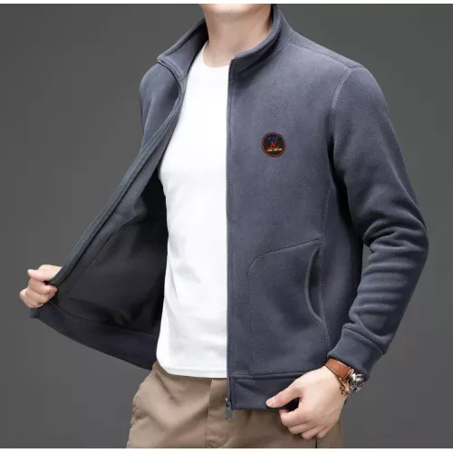 Wholesale Louis Vuitton LV Jackets Long Sleeved For Men #1382776 $64.00 USD, Wholesale Quality Replica Louis Vuitton LV Jackets