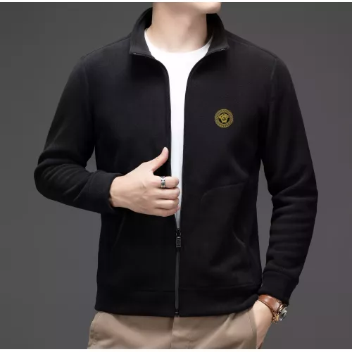 Wholesale Versace Jackets Long Sleeved For Men #1382783 $64.00 USD, Wholesale Quality Replica Versace Jackets