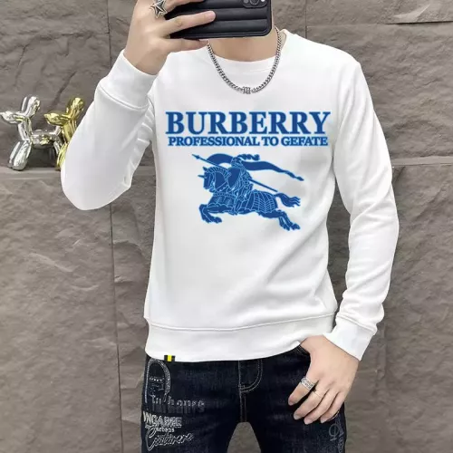 Wholesale Burberry Hoodies Long Sleeved For Men #1382786 $48.00 USD, Wholesale Quality Replica Burberry Hoodies