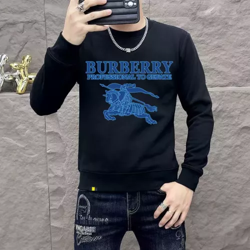 Wholesale Burberry Hoodies Long Sleeved For Men #1382787 $48.00 USD, Wholesale Quality Replica Burberry Hoodies
