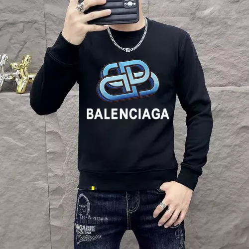 Wholesale Balenciaga Hoodies Long Sleeved For Men #1382791 $48.00 USD, Wholesale Quality Replica Balenciaga Hoodies