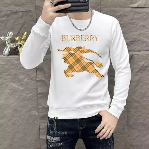 Wholesale Burberry Hoodies Long Sleeved For Men #1382798 $48.00 USD, Wholesale Quality Replica Burberry Hoodies