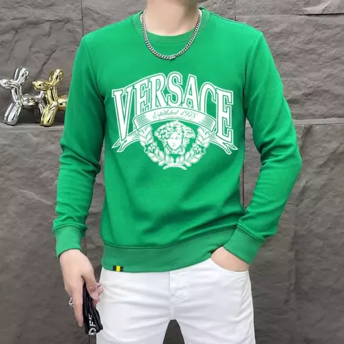 Wholesale Versace Hoodies Long Sleeved For Men #1382808 $48.00 USD, Wholesale Quality Replica Versace Hoodies