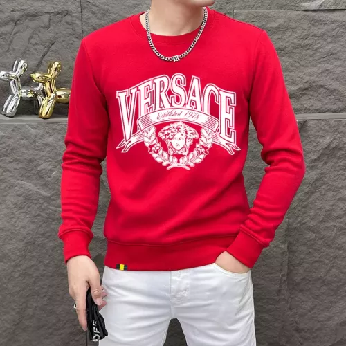 Wholesale Versace Hoodies Long Sleeved For Men #1382809 $48.00 USD, Wholesale Quality Replica Versace Hoodies