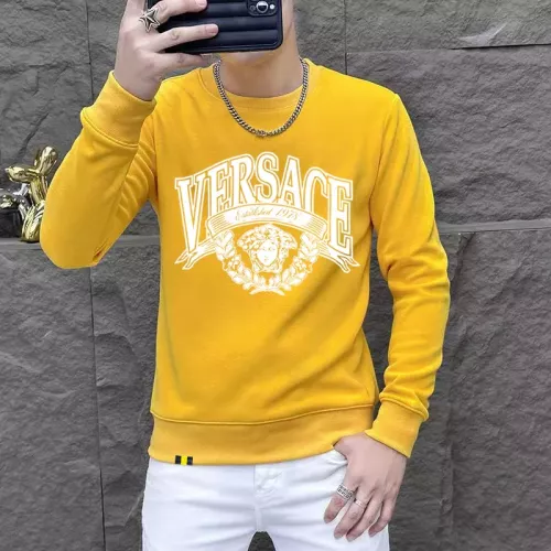 Wholesale Versace Hoodies Long Sleeved For Men #1382811 $48.00 USD, Wholesale Quality Replica Versace Hoodies