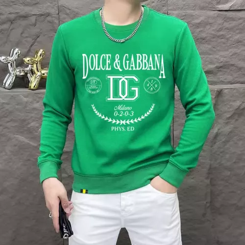 Wholesale Dolce &amp; Gabbana D&amp;G Hoodies Long Sleeved For Men #1382832 $48.00 USD, Wholesale Quality Replica Dolce &amp; Gabbana D&amp;G Hoodies