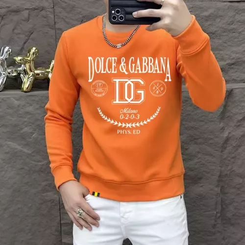 Wholesale Dolce &amp; Gabbana D&amp;G Hoodies Long Sleeved For Men #1382834 $48.00 USD, Wholesale Quality Replica Dolce &amp; Gabbana D&amp;G Hoodies