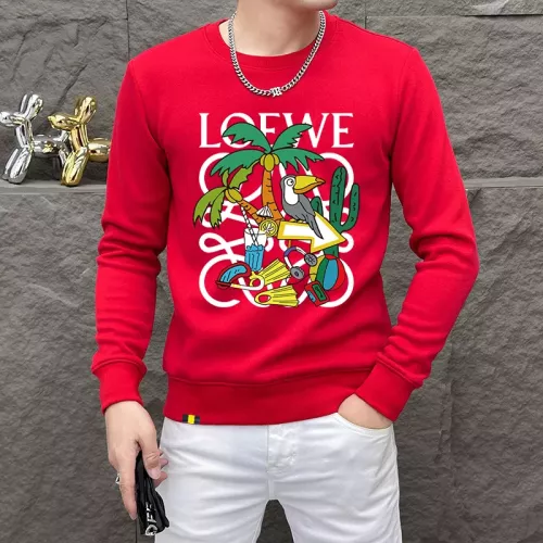 Wholesale LOEWE Hoodies Long Sleeved For Men #1382844 $48.00 USD, Wholesale Quality Replica LOEWE Hoodies