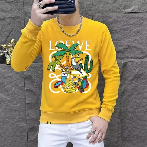 Wholesale LOEWE Hoodies Long Sleeved For Men #1382846 $48.00 USD, Wholesale Quality Replica LOEWE Hoodies
