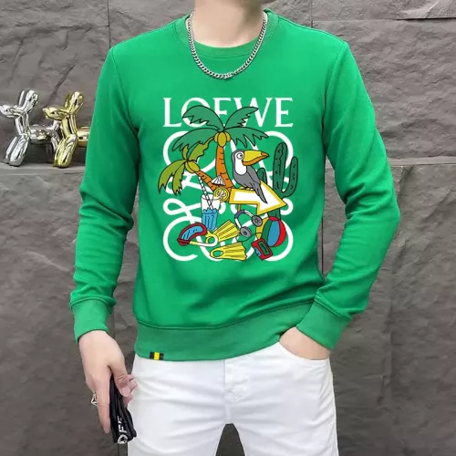 Wholesale LOEWE Hoodies Long Sleeved For Men #1382847 $48.00 USD, Wholesale Quality Replica LOEWE Hoodies