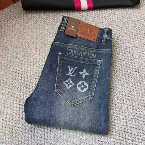Wholesale Louis Vuitton LV Jeans For Men #1382851 $68.00 USD, Wholesale Quality Replica Louis Vuitton LV Jeans