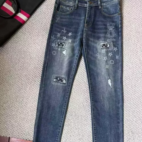 Replica Louis Vuitton LV Jeans For Men #1382851 $68.00 USD for Wholesale