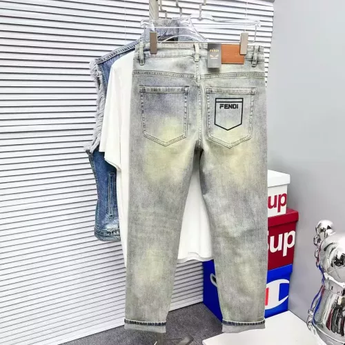 Wholesale Fendi Jeans For Men #1382868 $68.00 USD, Wholesale Quality Replica Fendi Jeans