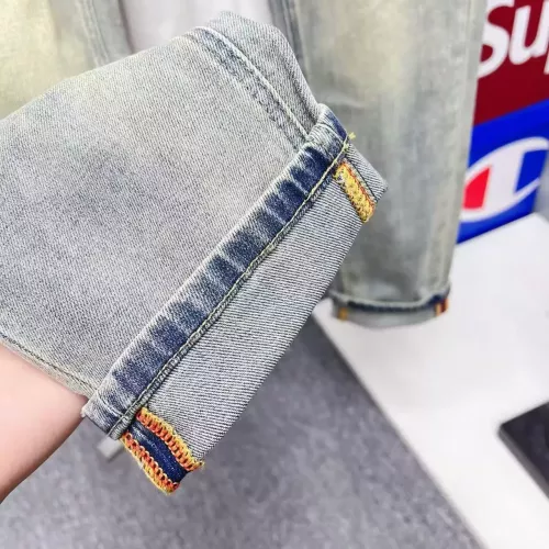 Replica Fendi Jeans For Men #1382868 $68.00 USD for Wholesale