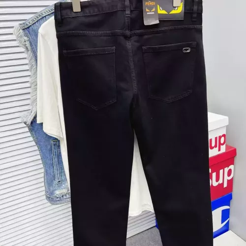Replica Fendi Jeans For Men #1382869 $68.00 USD for Wholesale