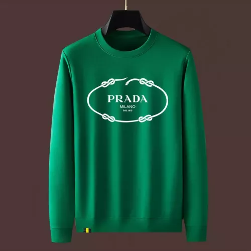 Wholesale Prada Hoodies Long Sleeved For Men #1382932 $48.00 USD, Wholesale Quality Replica Prada Hoodies