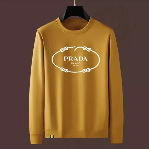 Wholesale Prada Hoodies Long Sleeved For Men #1382934 $48.00 USD, Wholesale Quality Replica Prada Hoodies