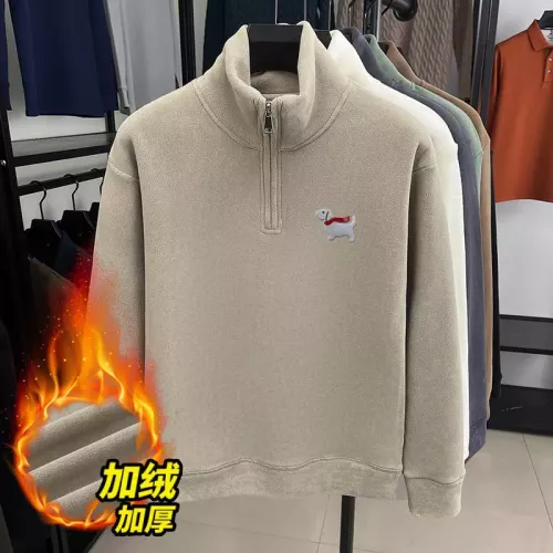 Wholesale Thom Browne TB Hoodies Long Sleeved For Men #1383017 $64.00 USD, Wholesale Quality Replica Thom Browne TB Hoodies