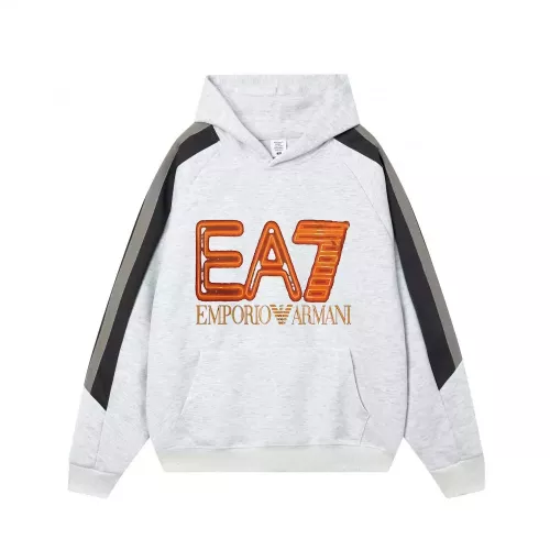 Wholesale Armani Hoodies Long Sleeved For Unisex #1383080 $52.00 USD, Wholesale Quality Replica Armani Hoodies