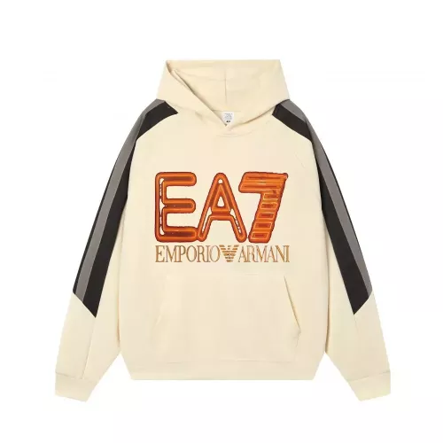 Wholesale Armani Hoodies Long Sleeved For Unisex #1383081 $52.00 USD, Wholesale Quality Replica Armani Hoodies
