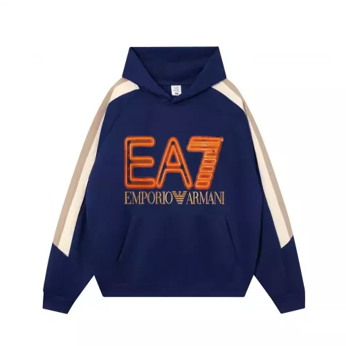 Wholesale Armani Hoodies Long Sleeved For Unisex #1383082 $52.00 USD, Wholesale Quality Replica Armani Hoodies