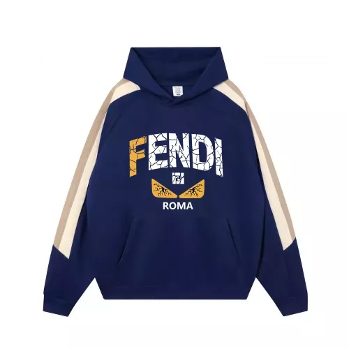 Wholesale Fendi Hoodies Long Sleeved For Unisex #1383099 $52.00 USD, Wholesale Quality Replica Fendi Hoodies