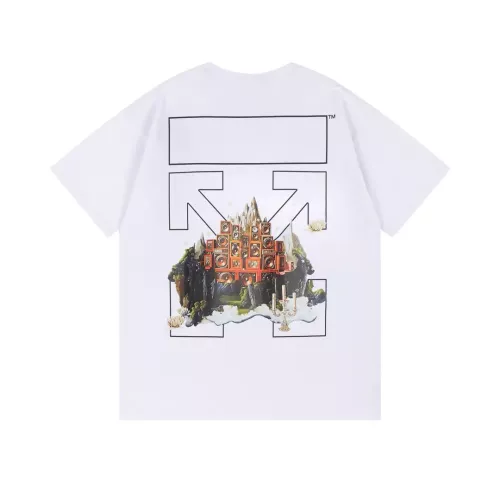 Wholesale Off-White T-Shirts Short Sleeved For Unisex #1383185 $32.00 USD, Wholesale Quality Replica Off-White T-Shirts
