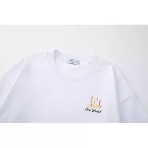 Replica Off-White T-Shirts Short Sleeved For Unisex #1383187 $32.00 USD for Wholesale