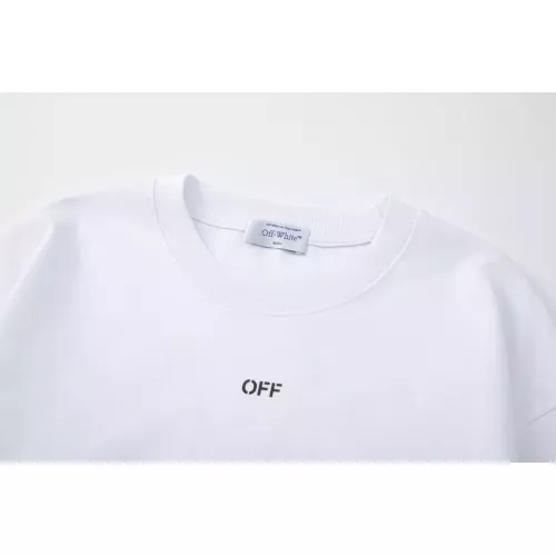 Replica Off-White T-Shirts Short Sleeved For Unisex #1383196 $32.00 USD for Wholesale