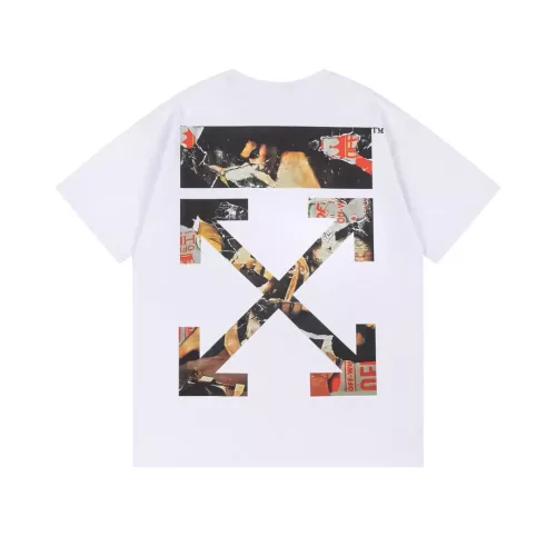 Wholesale Off-White T-Shirts Short Sleeved For Unisex #1383202 $32.00 USD, Wholesale Quality Replica Off-White T-Shirts
