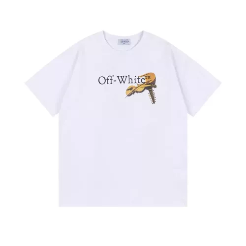 Replica Off-White T-Shirts Short Sleeved For Unisex #1383205 $34.00 USD for Wholesale