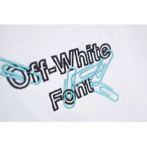 Replica Off-White T-Shirts Short Sleeved For Unisex #1383211 $36.00 USD for Wholesale