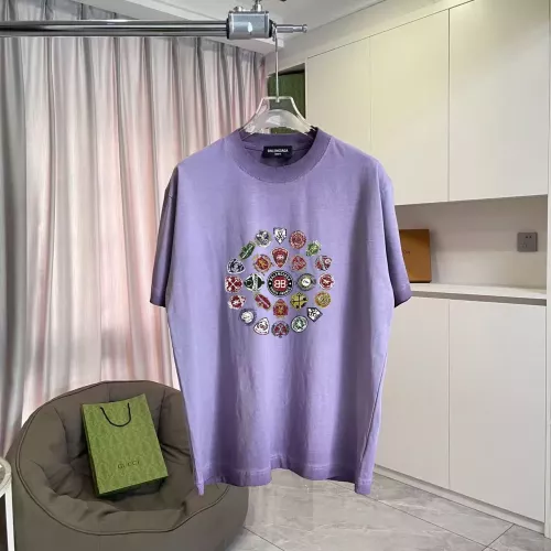 Wholesale Balenciaga T-Shirts Short Sleeved For Unisex #1383221 $45.00 USD, Wholesale Quality Replica Balenciaga T-Shirts
